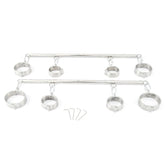 Unisex Heavy Duty Stainless Steel Wrist-Ankle Spreader Spreaders and Hangers